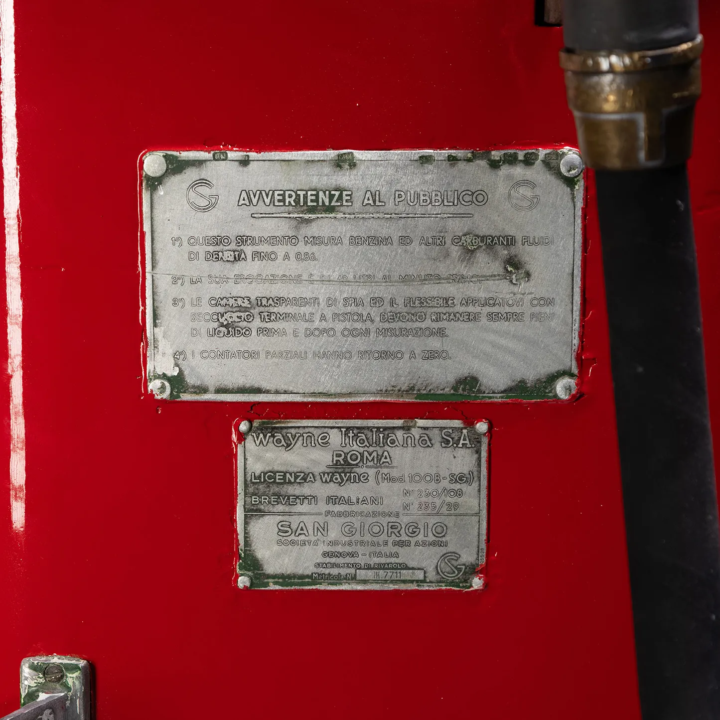 Pompa Benzina ESSO Anni 50