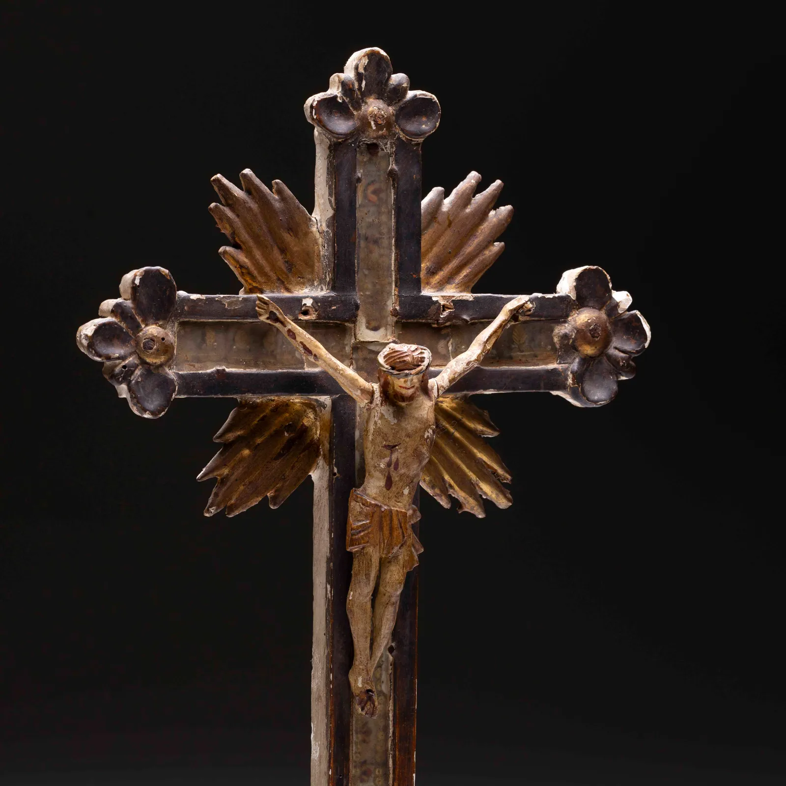Croce Lignea Policroma 17sec