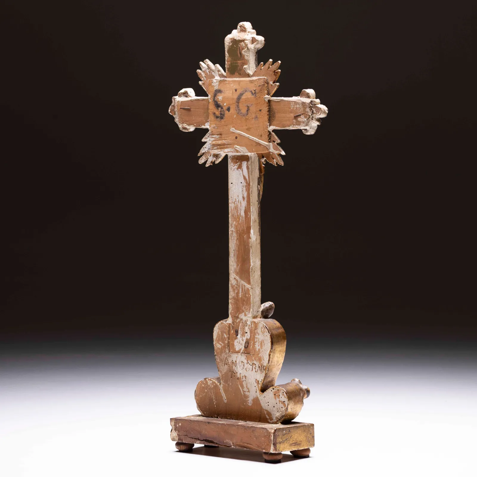 Croce Lignea Policroma 17sec