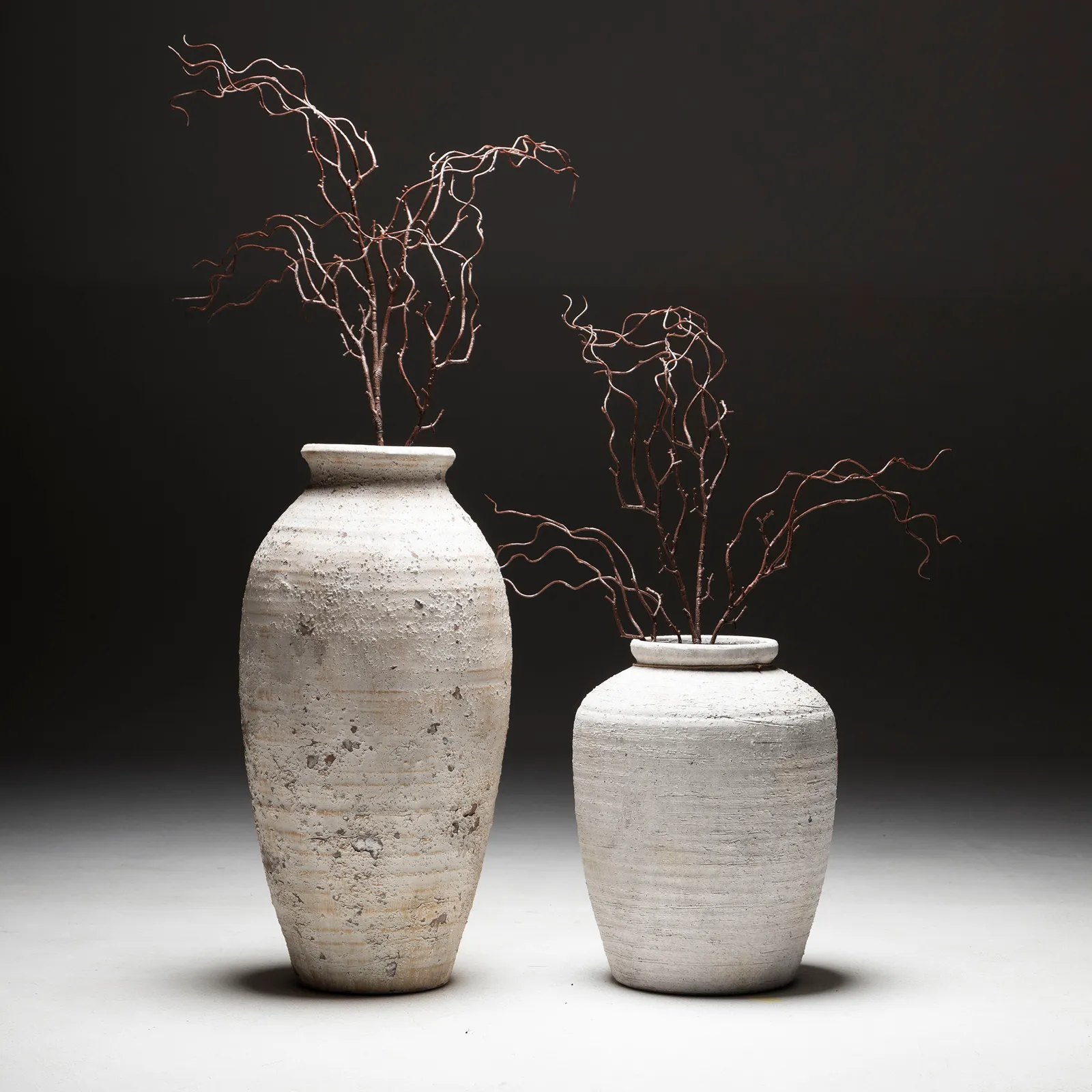 Coppia Vasi in Ceramica